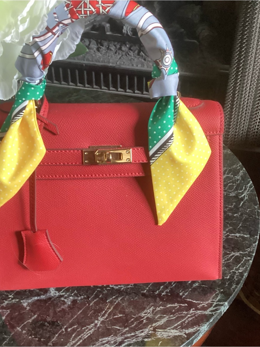Mille Bags Deep Red Satchel New